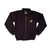 Vintage Lonsdale London Men's Size S Dark Grey Mod Harrington Style Bomber Jacket